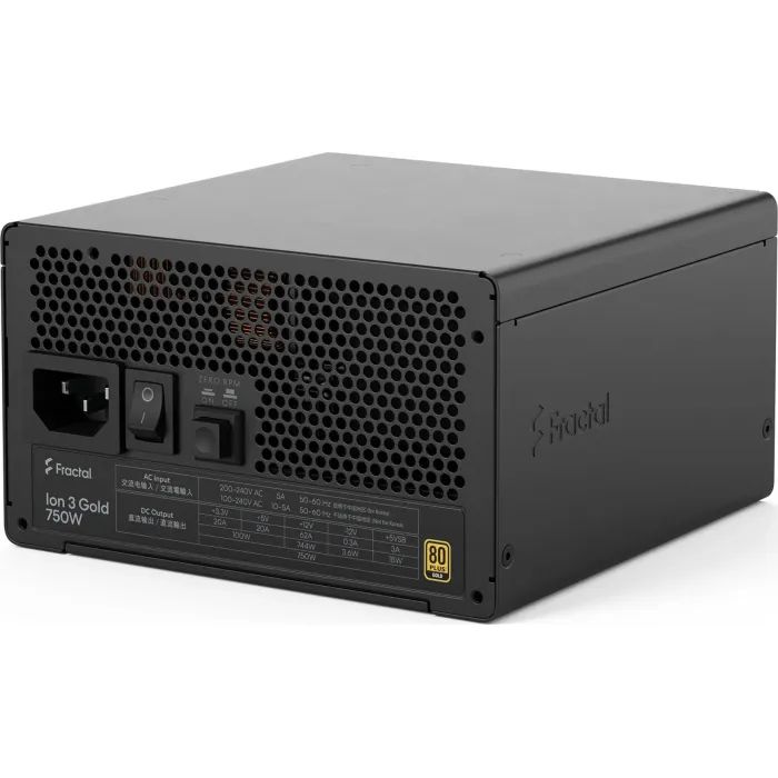 Блок питания Fractal Design 750W Ion 3 Gold (FD-P-IA3G-750-EU) изображение 3