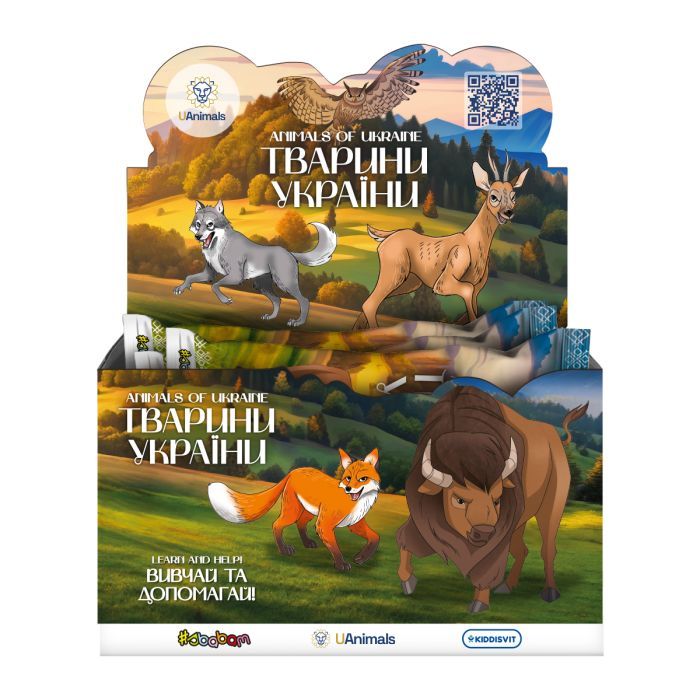 Антистресс #sbabam Стретч-игрушка Животные Украины сюрприз (1/CN25) изображение 3