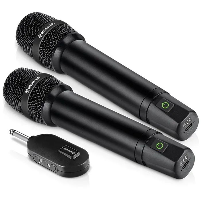 Мікрофон REAL-EL KM-850 Black (EL121900002) зображення 2