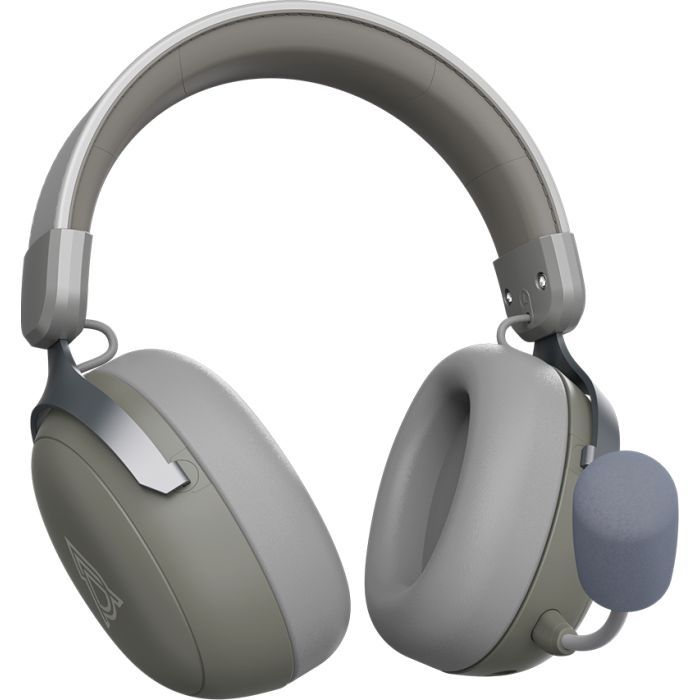 Навушники Ajazz AHM08 MAX 3-Mode Grey (AHM08-MAX-GW) зображення 4