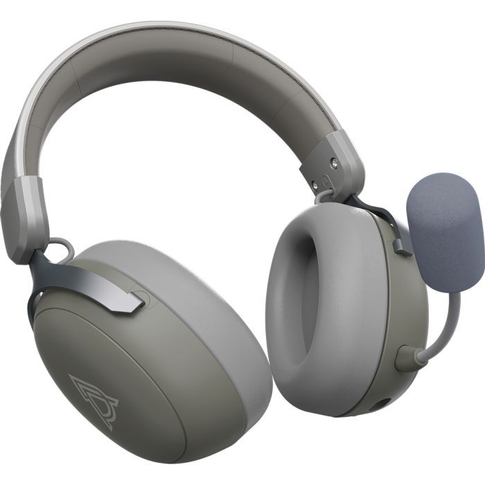 Навушники Ajazz AHM08 MAX 3-Mode Grey (AHM08-MAX-GW) зображення 5