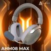 Навушники Ajazz AHM08 MAX 3-Mode Grey (AHM08-MAX-GW) зображення 6