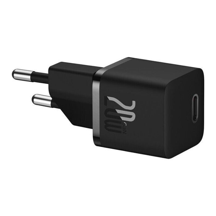 Зарядное устройство Baseus 1xUSB-C 20W GaN5 black (CCGN050101) изображение 4