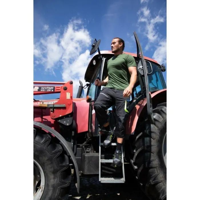 Футболка робоча Hoegert VILS HT5K426-XL 100% бавовна темно-зелена, XL (54) (HT5K426-XL) зображення 4