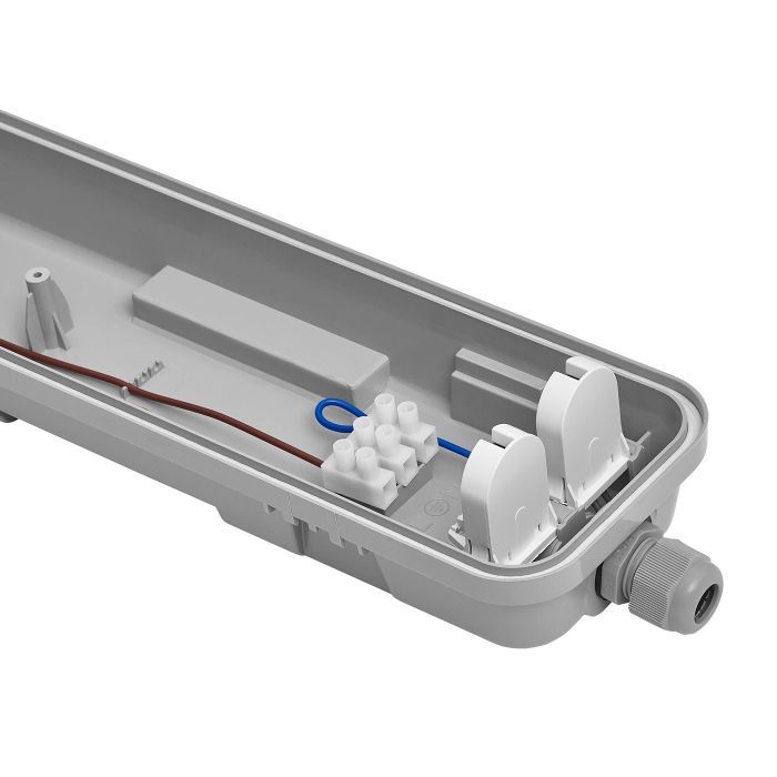 Світильник Delux PC7 LED SLIM IP65 G13 без ламп (90023966) зображення 2