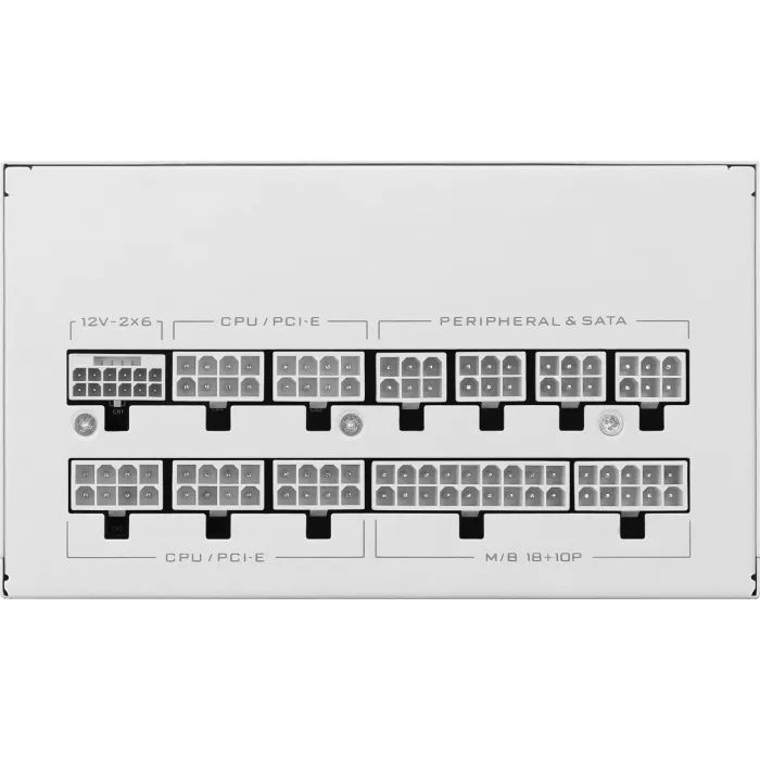 Блок питания Lian Li 850W SX0850P White (G9P.SX0850P.W000.EU) изображение 5