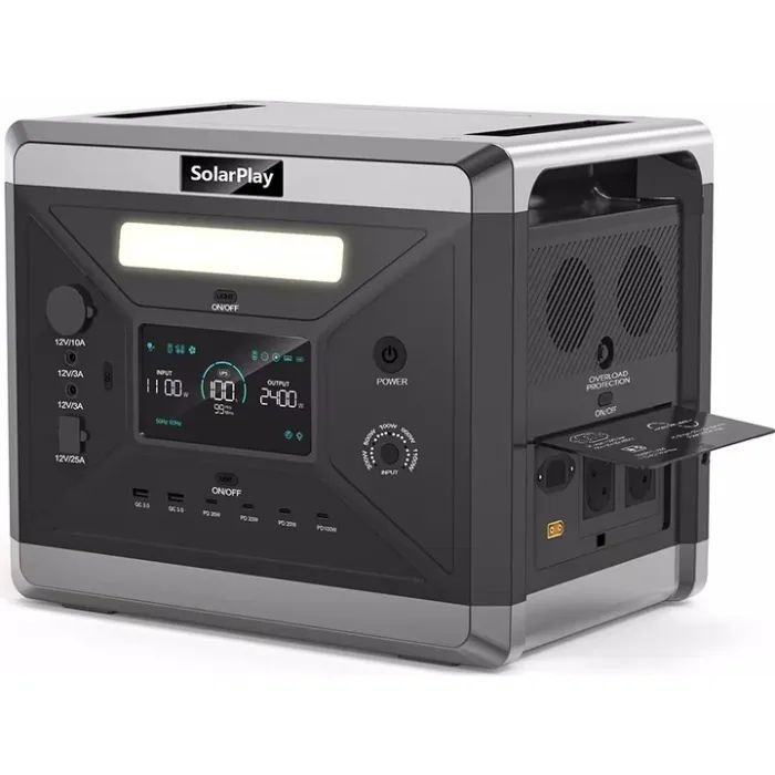 Зарядная станция SolarPlay BCQ2501 2400W 2160Wh (BCQ2501)