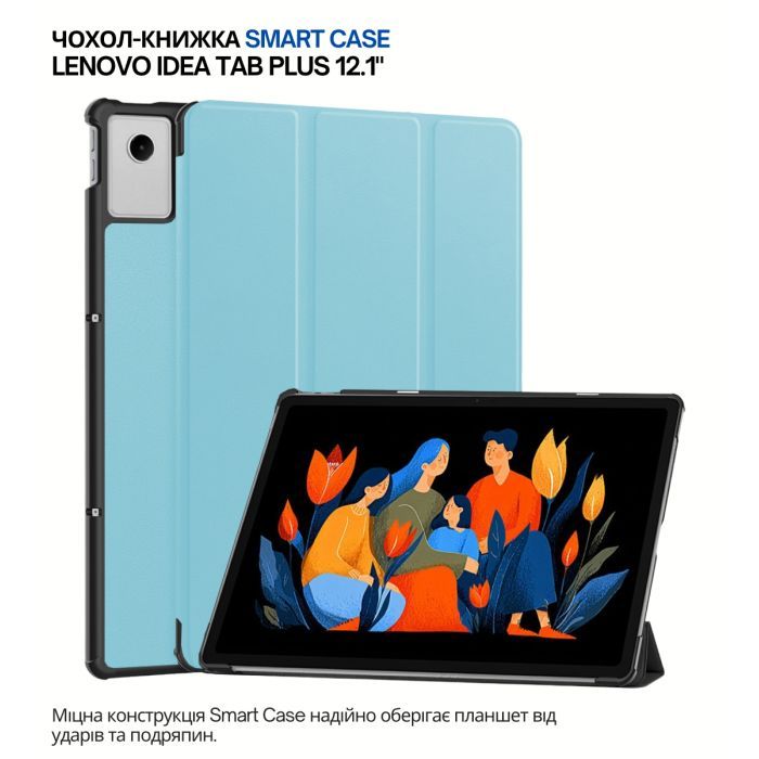 Чехол для планшета BeCover Smart Case Lenovo Idea Tab Plus 12.1" Light Blue (715082) изображение 7