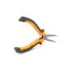 Плоскогубці Voltronic довгогубці вигнуті, сіро-жовтогарячі ручки, 125мм, 55гр (YT-MT125Cur)