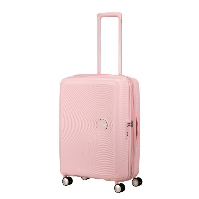 Чемодан American Tourister Soundbox 71.5/81 л пастельно-рожева (32G*60002)