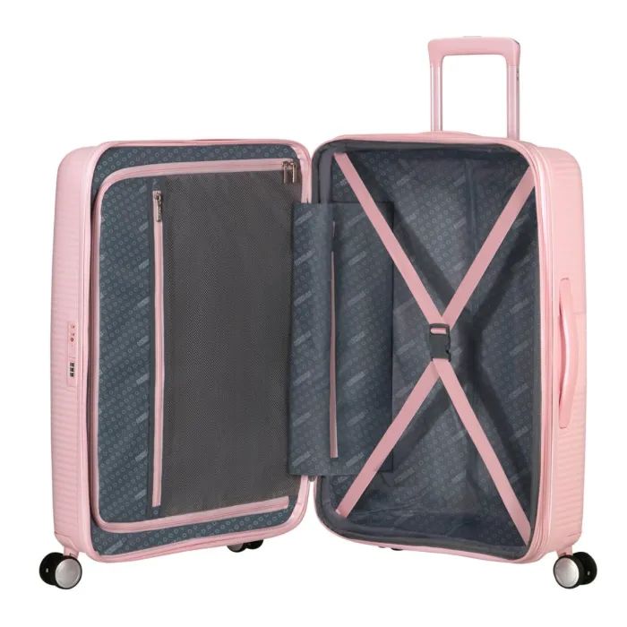 Чемодан American Tourister Soundbox 71.5/81 л пастельно-рожева (32G*60002) изображение 8