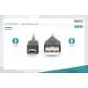 Дата кабель USB 2.0 AM to Mini 5P 3.0m black Digitus (AK-300130-030-S) зображення 3