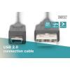 Дата кабель USB 2.0 AM to Mini 5P 3.0m black Digitus (AK-300130-030-S) зображення 5