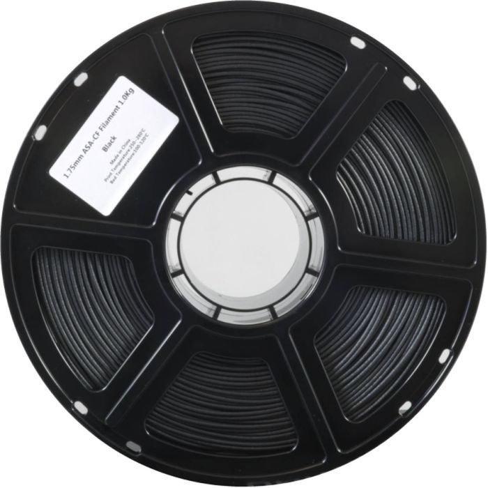 Пластик для 3D-принтера Flashforge ASA-CF 1,75mm 1kg Black (90009139001) изображение 2