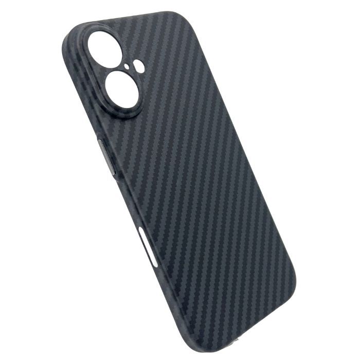 Чохол до мобільного телефона BeCover FIBRA Carbonite MagSafe Apple iPhone 17 Black (715406) зображення 3