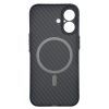 Чохол до мобільного телефона BeCover FIBRA Carbonite MagSafe Apple iPhone 17 Black (715406) зображення 4