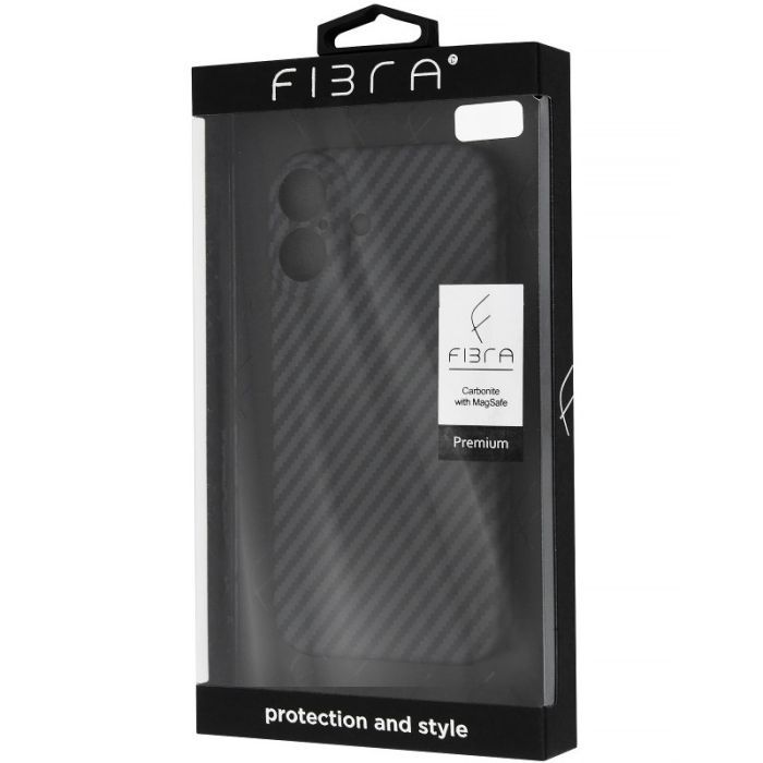 Чохол до мобільного телефона BeCover FIBRA Carbonite MagSafe Apple iPhone 17 Black (715406) зображення 6