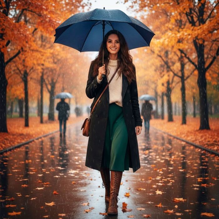 Зонт Perletti Golf XXL тростина, з системою антивітер, біла (P96020-04) изображение 7