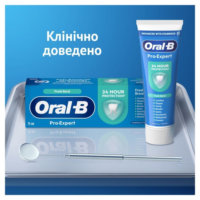 Зубная паста Oral-B Pro-Expert Профессиональная защита 75 мл (8006530090674) изображение 9