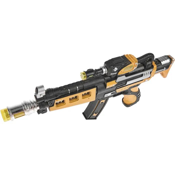 Игрушечное оружие ZIPP Toys Автомат свето-звуковой Оружие будущего Желтый (819) изображение 4