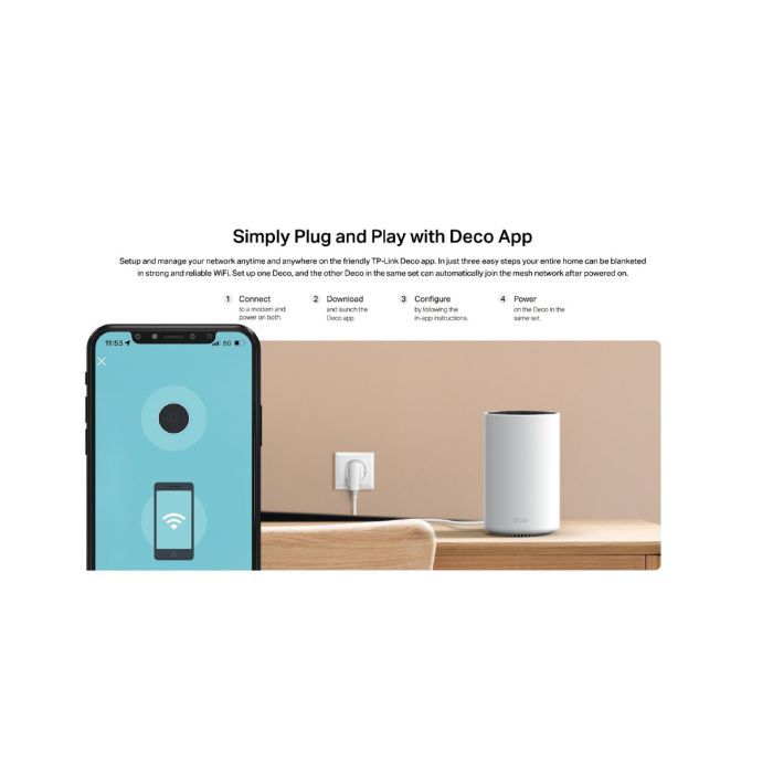 Точка доступу Wi-Fi TP-Link DECO-PX10-2-PACK зображення 12
