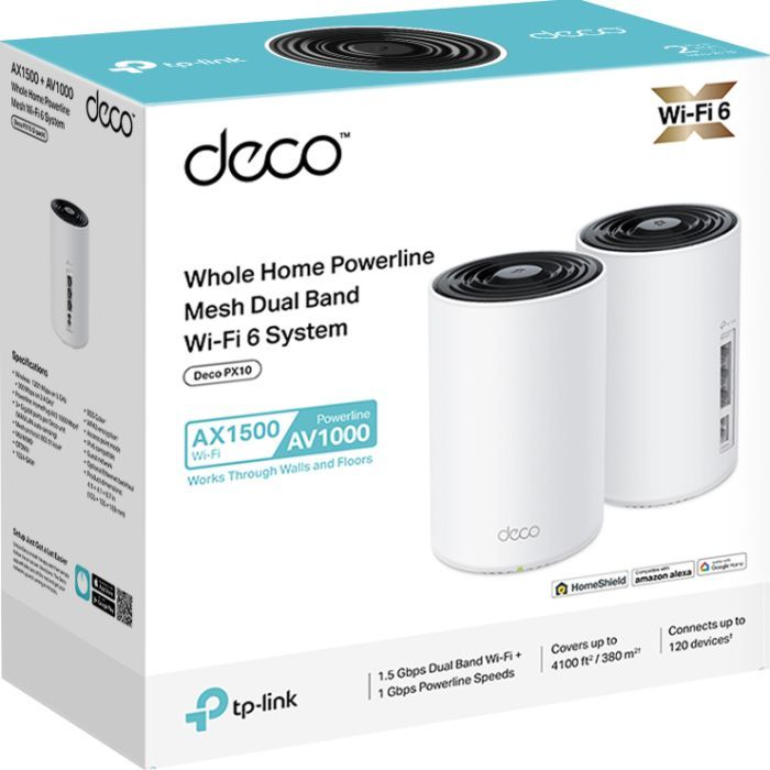 Точка доступу Wi-Fi TP-Link DECO-PX10-2-PACK зображення 3