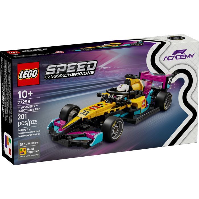 Конструктор LEGO Speed Champions Гоночный автомобиль F1 ACADEMY LEGO (77258)