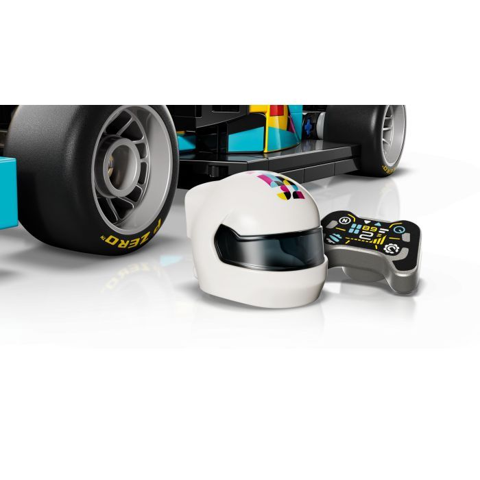 Конструктор LEGO Speed Champions Гоночный автомобиль F1 ACADEMY LEGO (77258) изображение 7