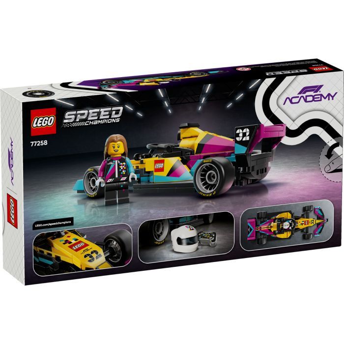 Конструктор LEGO Speed Champions Гоночный автомобиль F1 ACADEMY LEGO (77258) изображение 8