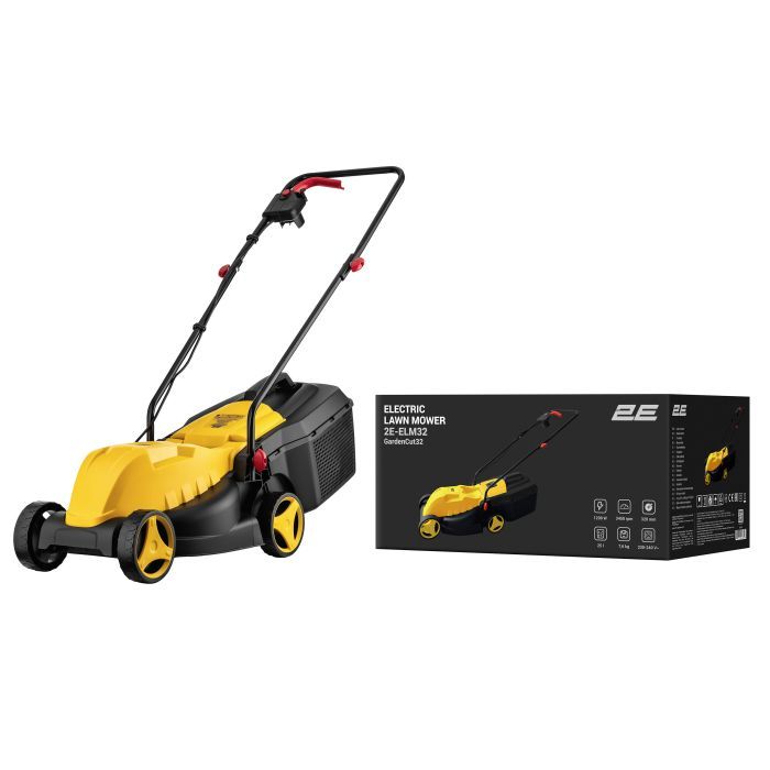 Газонокосилка 2E GardenCut 32 1200Вт, 32см, 25л, 25-45-65мм, 7.6кг (2E-ELM32) изображение 21