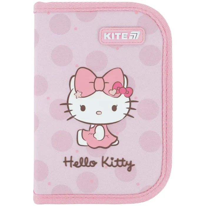 Пенал Kite Hello Kitty 621 HK-1, без наповнення, 1 відділення, 1 відворот (HK26-621-1) изображение 2