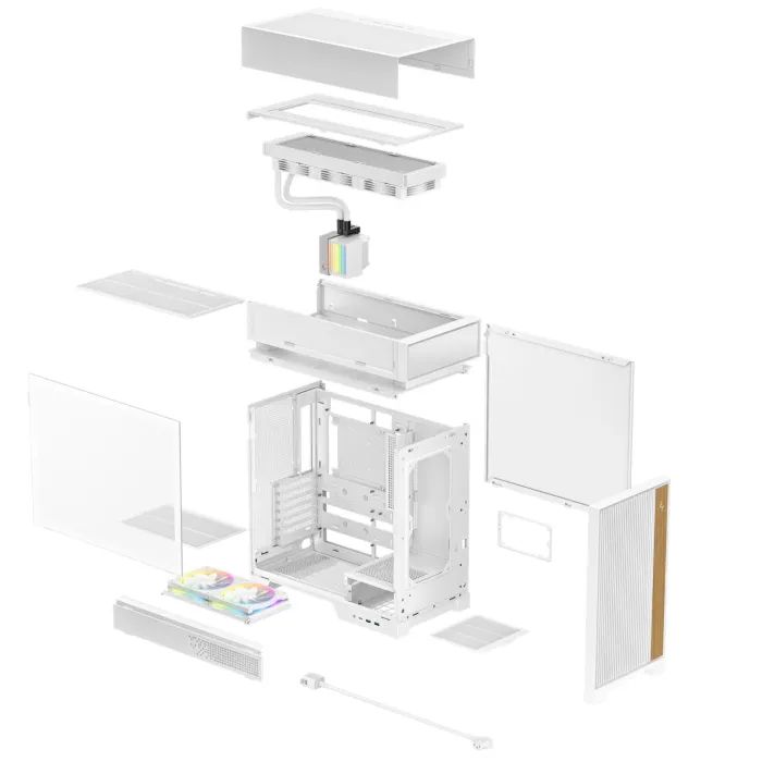 Корпус для ПК Deepcool CL6600 White (R-CL6600-WHNNA0-G) изображение 12