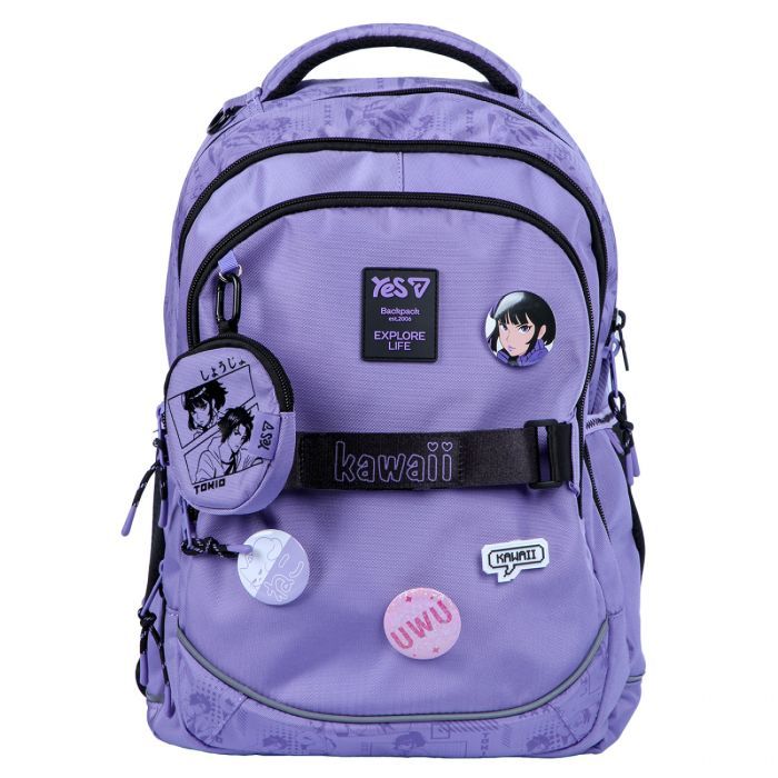 Рюкзак школьный Yes Kawaii TS-59M (550389) изображение 2
