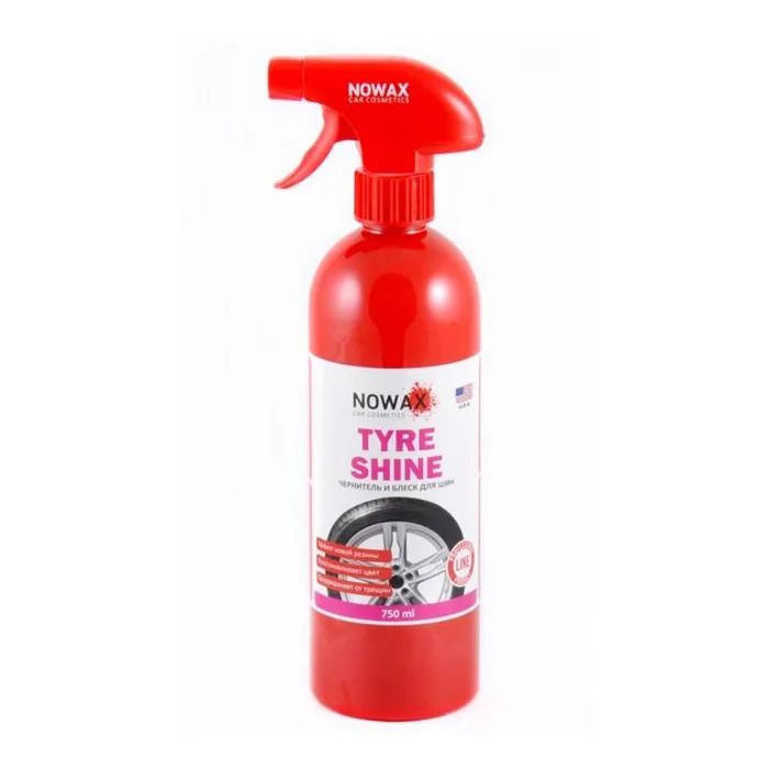 Автомобільний очисник NOWAX Tyre Shine,750ml (NX75006)