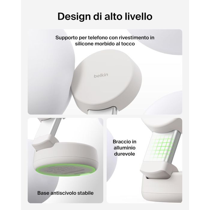 Зарядное устройство Belkin UltraCharge Pro 2-in-1 Convertible Mag (WIZ043KQSD) изображение 4