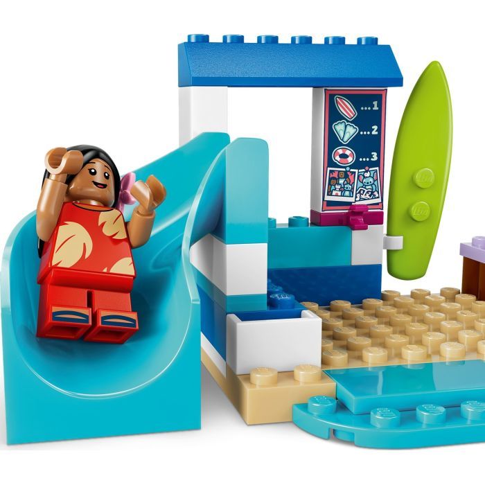 Конструктор LEGO Disney Веселье на пляже с Лило и Стичом (43280) изображение 5