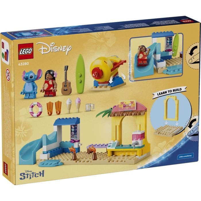 Конструктор LEGO Disney Веселье на пляже с Лило и Стичом (43280) изображение 7