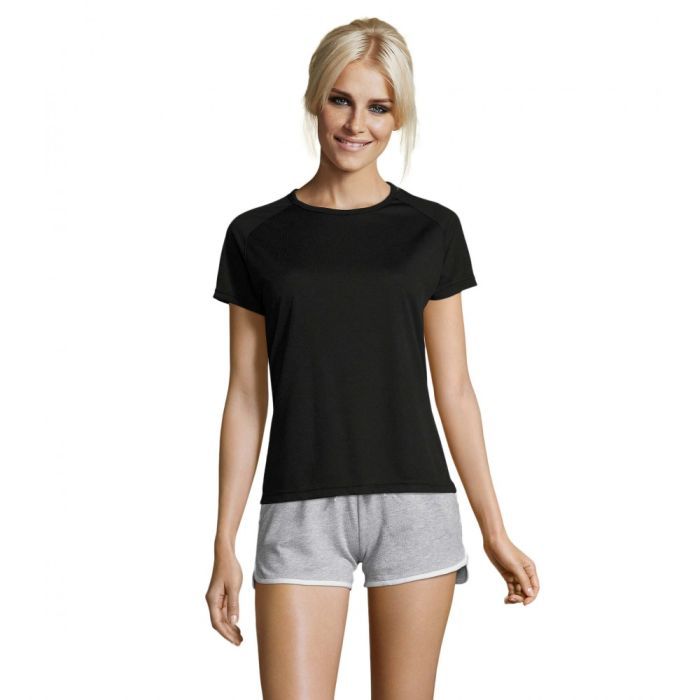 Футболка Sol's Sporty Women чорний S (01159312S)