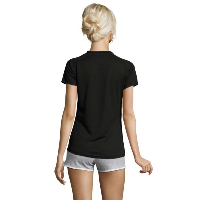 Футболка Sol's Sporty Women чорний S (01159312S) изображение 2