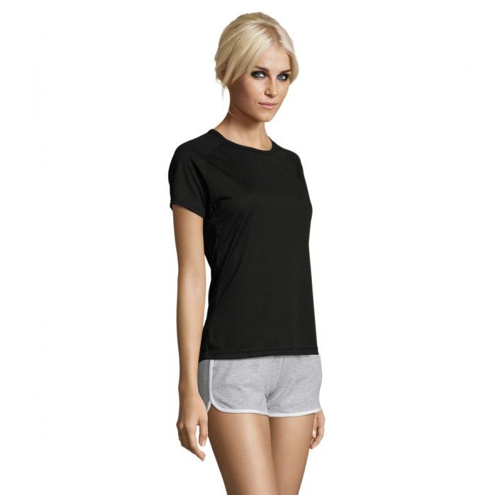 Футболка Sol's Sporty Women чорний S (01159312S) изображение 3