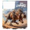 Зошит Школярик Dino empire 12 аркушів коса лінія (012-3490C) зображення 3