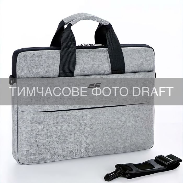 Сумка для ноутбука 2E 13/14", Slim Keeper Plus Gray (2E-CBT2394GR)