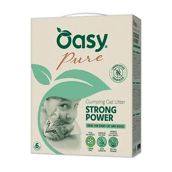 Наполнитель для туалета OASY Экстра-сила 10 л (8054329514467)