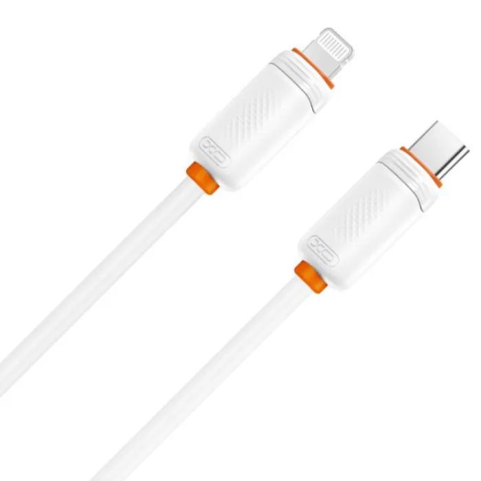 Дата кабель USB-C to Lightning 1.0m 27W black XO (XO-CB-300CL-BK) изображение 2