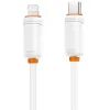 Дата кабель USB-C to Lightning 1.0m 27W white XO (XO-CB-300CL-WH) изображение 3