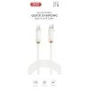 Дата кабель USB-C to Lightning 1.0m 27W white XO (XO-CB-300CL-WH) изображение 4