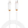 Дата кабель USB-C to Lightning 1.0m 27W white XO (XO-CB-300CL-WH)