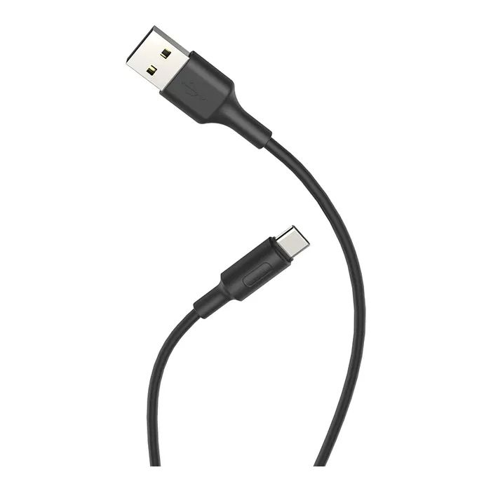 Дата кабель USB 2.0 AM to USB-C 1.0m 2A X25 white HOCO (6957531080152) изображение 2