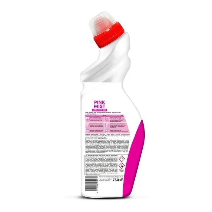 Засіб для чищення унітазу Sarmix Pink Mist 750 мл (4820268104236) зображення 2