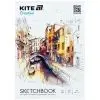 Бумага для рисования Kite Скетчбук для работ карандашами Creative A5, 30 листов (K-1277)